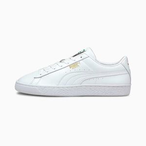 Puma Classic White Leather Sneakers